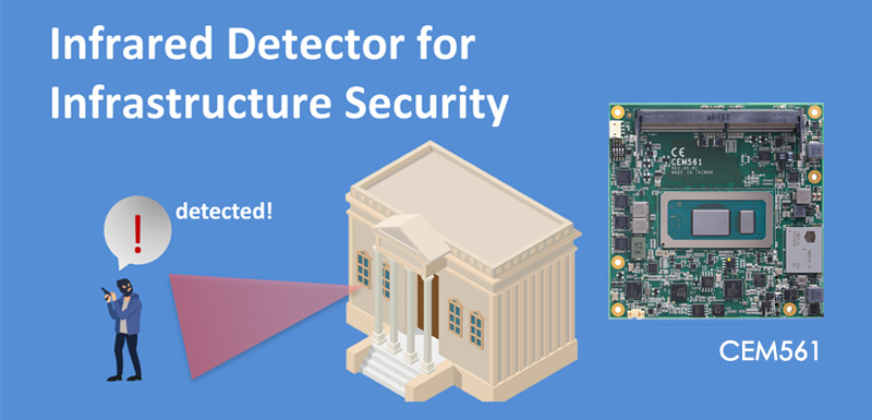 Infrared Detector for Infrastructure Security