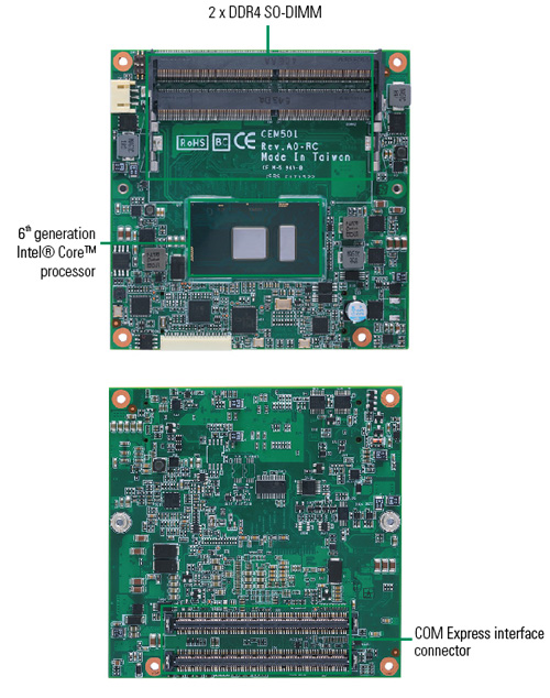 CEM501 COM Express Type 6模組