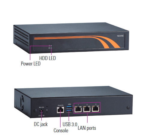 NA345E Cost-effective Desktop Network Appliance