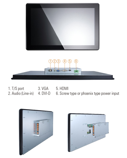 P6217W Touch Panel Monitor