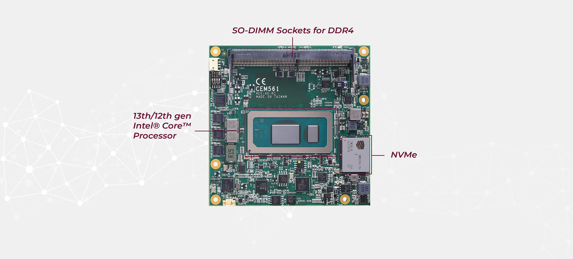 CEM561 Front I/O