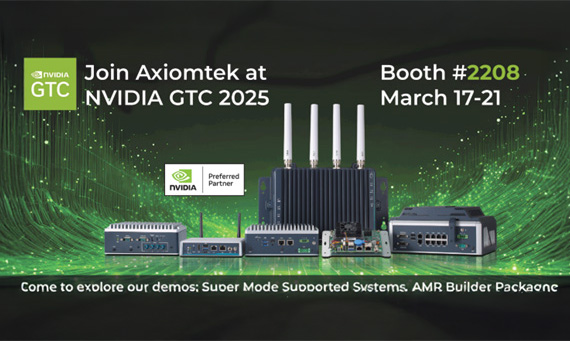 Join Axiomtek at NVIDIA GTC 2025