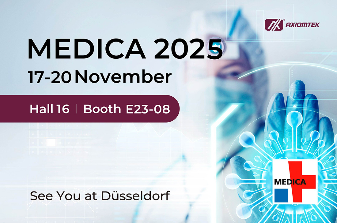 Axiomtek to Showcase Innovative Medical Computing Solutions at MEDICA 2025