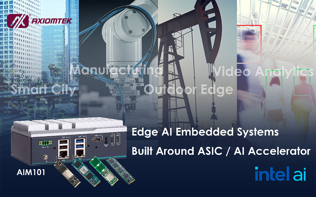 Axiomtek Unveils AIM101, A Compact, Affordable Fanless Edge AI System Powered by Intel® Twin Lake N-series Processor