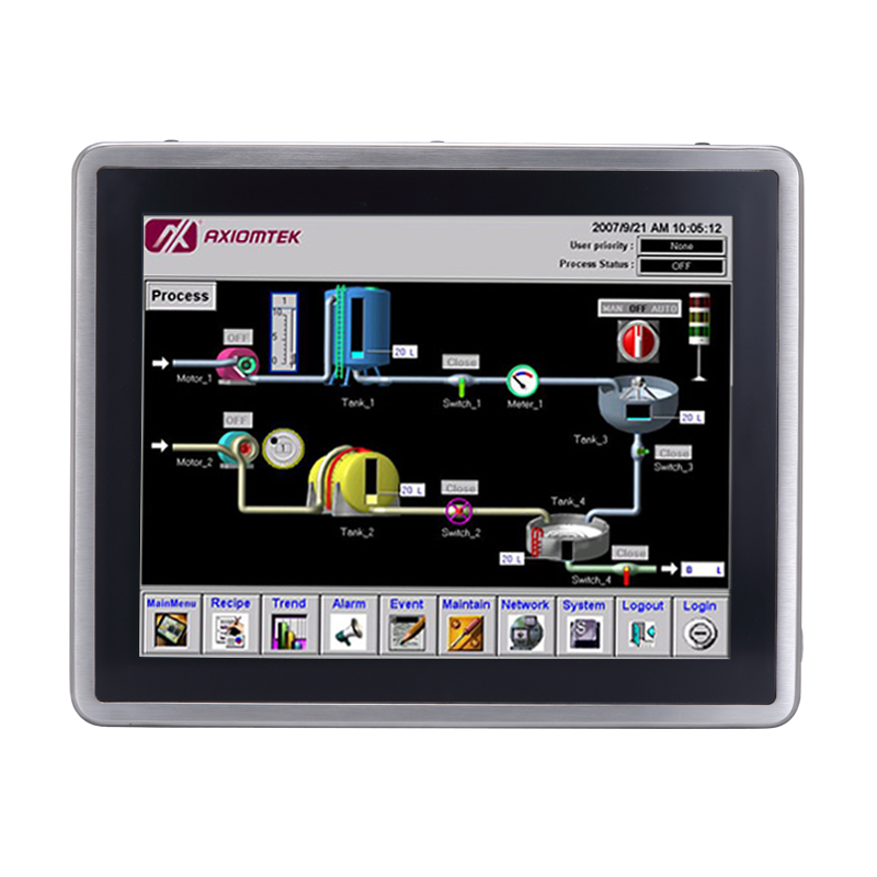IP66/IP69K Stainless Steel Touch Panel PC