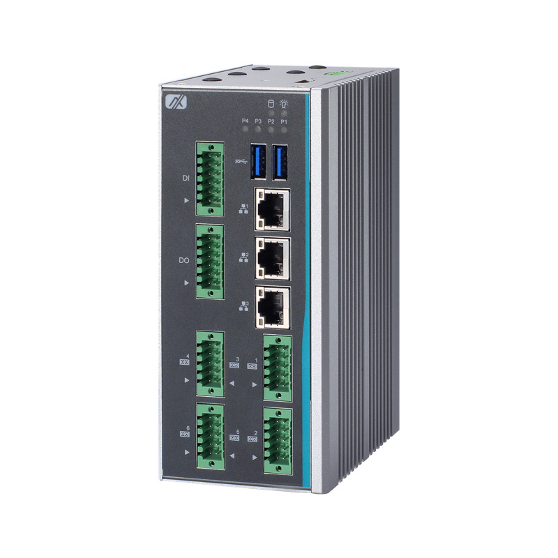 Din Rail Fanless Box Pc With Risc Based Imx 287 Processor Rbox610