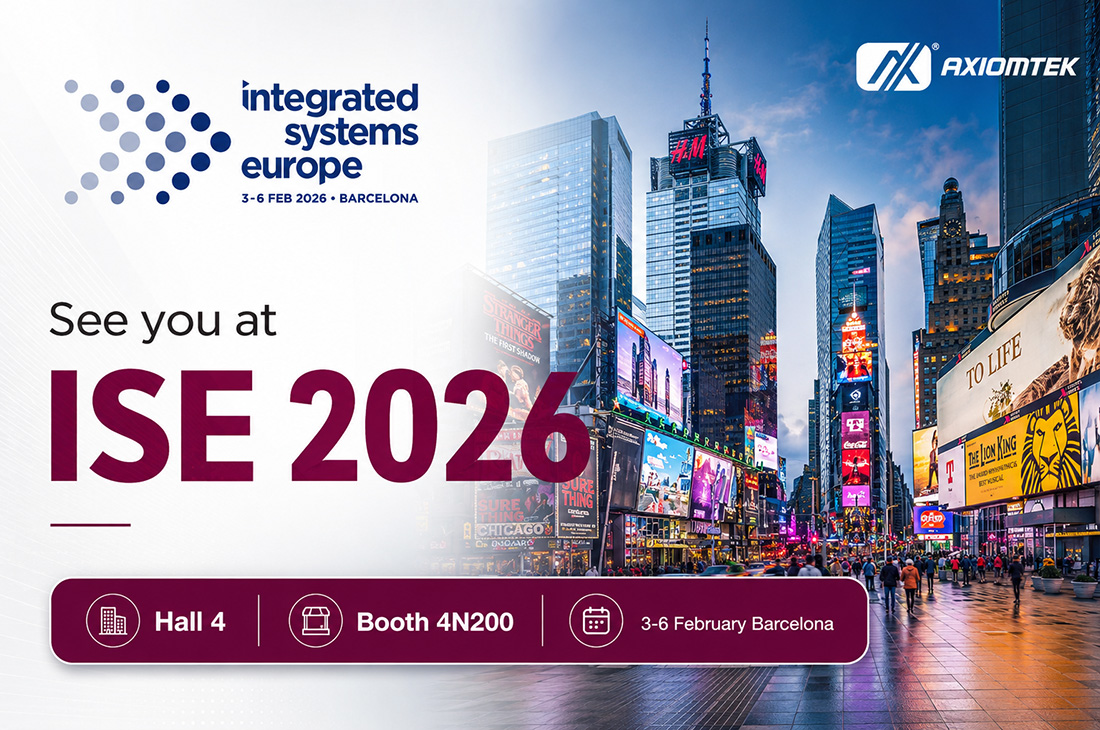 Axiomtek Showcases Smart Retail Innovations at ISE 2026