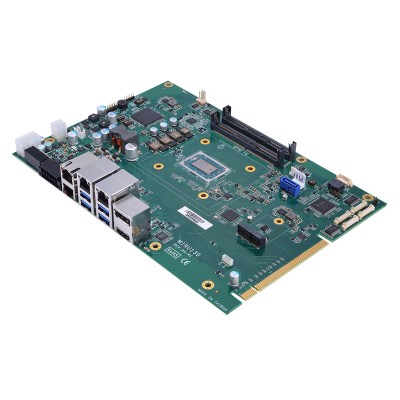 Machine Vision SBC with AMD Ryzen Embedded V1807B V1605B MIRU130
