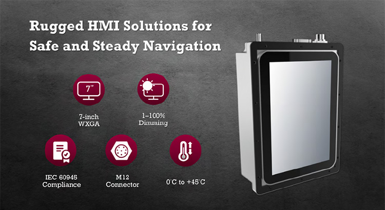 Rugged Marine HMI for Reliable Vessel Control