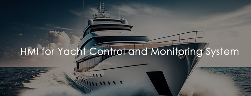 HMI for Yacht Control and Monitoring System