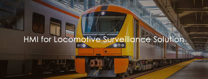 HMI for Locomotive Surveillance Solution