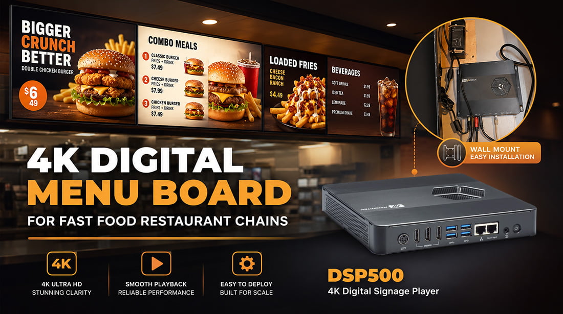 Digital Menu Board