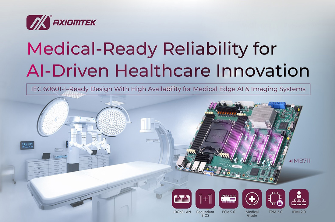 IMB711 High-Performance ATX Platform for Mission-Critical AI, Data Center, and Healthcare Workloads
