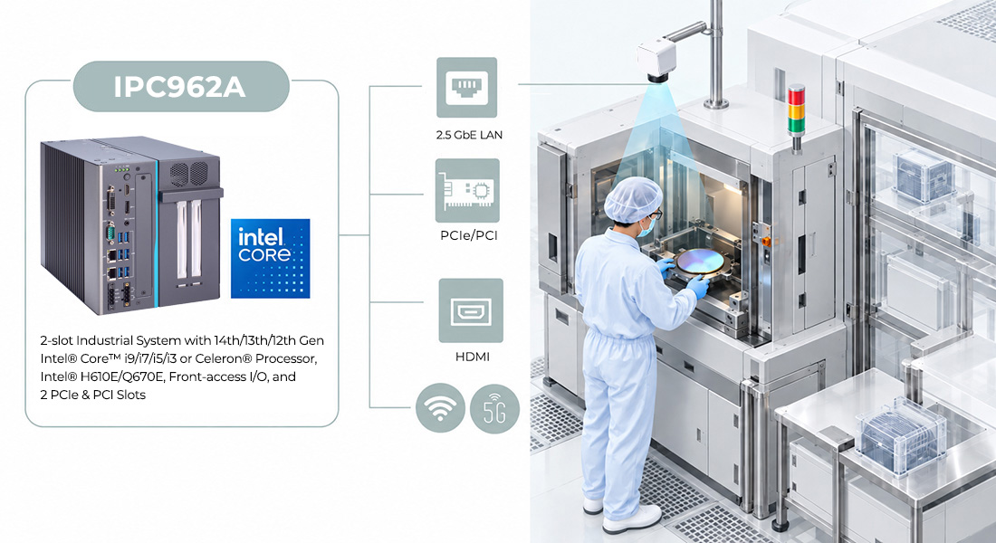 IPC962A industrial computing platform for SOP compliance and AI vision