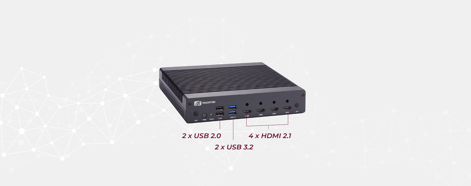 DSP522 I/O Front