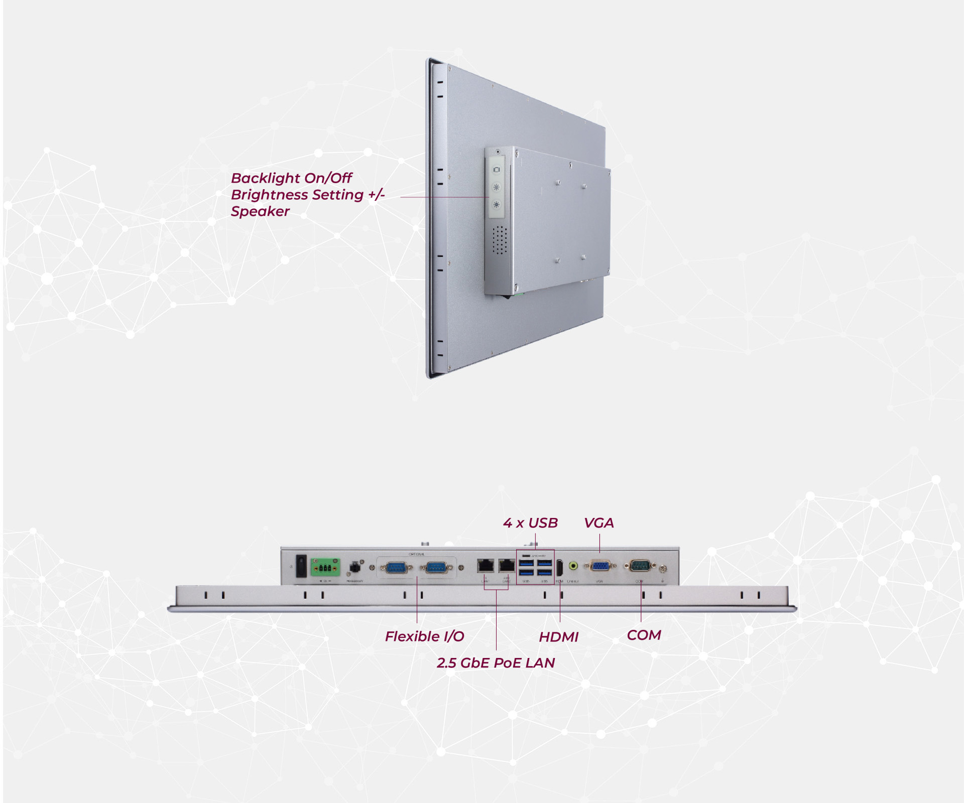 GOT315A-ELK-WCD Rich I/O Interfaces