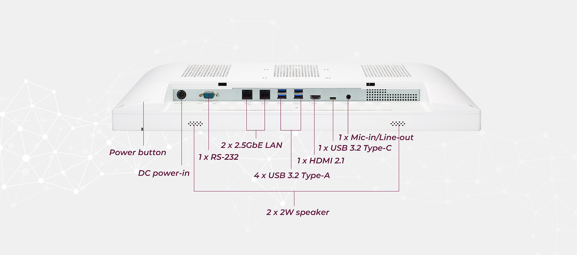 MPC241G Modular Medical Panel PC